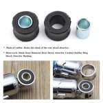 4-Piece Rubber Rear Shock Absorber Bushing Set