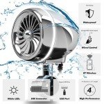 GoHawk AJ4-Halo Waterproof Bluetooth ATV Speakers