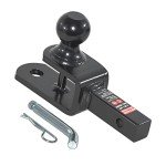 3-in-1 ATV/UTV Trailer Hitch with 2" Ball