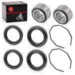 Front and Rear Wheel Bearing Seal Set for Arctic Cat