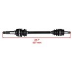 Yamaha Rhino 660 CV Joint Axles Set