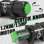 STEGODON 4500 lb Waterproof Electric ATV Winch