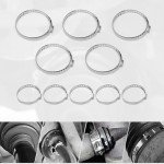 CV Axle Boot Clamp Pliers with 10 Clamps