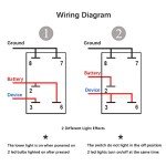 Blue LED Rocker Switch for 4x4 & RVs