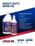 Lucas Oil 80W-90 Heavy Duty Gear Oil - Gallon
