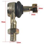 Ball Joint Tie Rod End for Tomberlin ATV