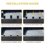 UTV Tie Down Anchors for Polaris Ranger (6 Pcs)