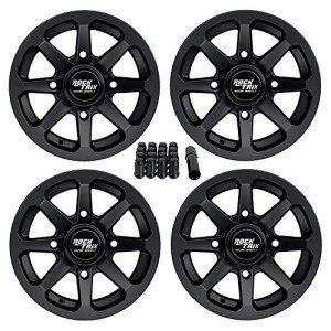 RockTrix RT102 12" ATV Wheel Set - 4 Pieces