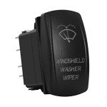 Green Momentary Rocker Switch for ATV and Vehicle