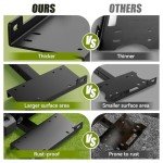 Heavy Duty Universal Winch Receiver Mount Plate