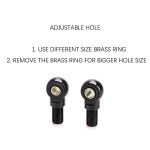 12.5 Inch Universal Motorcycle Shock Absorbers - Green