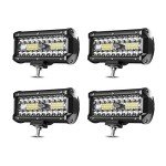 7-Inch LED Off-Road Light Pods with Wiring Kit