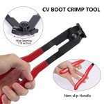 CV Joint Axle Boot Clamp Pliers with Crimp Bands