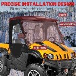 StarknightMT Soft Cab Side Doors for Hisun 500/700