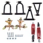 Flynsu Front Suspension Shock Kit for ATVs
