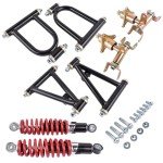 Flynsu Front Suspension Shock Kit for ATVs
