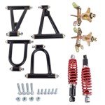 Flynsu Front Suspension Shock Kit for ATVs