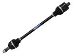 SuperATV Heavy Duty Rhino Brand Front Axle for Polaris Sportsman 550/850 / 1000 (See Fitment) | 1 Front Axle | Made of 4340 Chromoly Steel | Synthetic Grease to Keep CV's Cool | Maximized Shaft Size