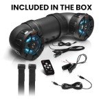 BOSS ATV8BRGB Sound System with Bluetooth and Illumination
