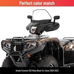 Honda Foreman 520 Matte Black ATV Windshield