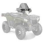 Polaris Sportsman Smoke Glass ATV Windshield