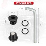 JAVIK Front Differential Oil Drain Plug Kit