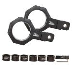 Adjustable Roll Bar Clamps for UTV/ATV (2 Pack)