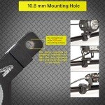 Adjustable Roll Bar Clamps for UTV/ATV (2 Pack)