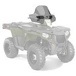 Polaris Sportsman Smoke Glass ATV Windshield