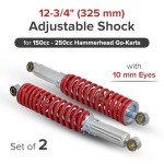 AlveyTech 12-3/4" Adjustable Shock Absorbers Set of 2