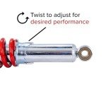 AlveyTech 12-3/4" Adjustable Shock Absorbers Set of 2