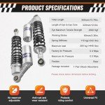 Universal 320mm Rear Shock Absorbers for ATVs