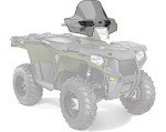 Polaris Mid Smoke Windshield for Sportsman ATVs