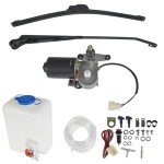 12V Electric Wiper Motor and Washer Pump Kit