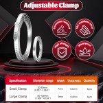 CV Boot Clamp Pliers with 12 Stainless Steel Clamps