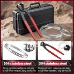 CV Boot Clamp Pliers with 12 Stainless Steel Clamps