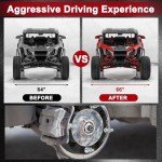 1-Inch ATV Wheel Spacers for Polaris Ranger/RZR