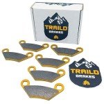 Polaris Scrambler 850 Ceramic Brake Pad Set