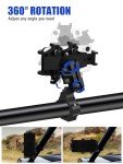 ZIDIYORUO 360° Adjustable UTV Phone Mount