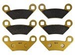 Polaris Scrambler 850 Ceramic Brake Pad Set