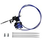Blue Rear Hydraulic Disc Brake Caliper System for ATVs