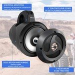 Dual Off-Road Waterproof Speakers for ATV & Boat