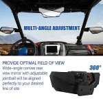UTV Center Rear View Mirror for Polaris RZR