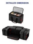 ATV Rear Storage Bag with Insulated Cooler