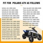 M MATI Rear Brake Master Cylinder for Polaris ATV