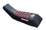 Polaris Scrambler 250/400/500 Seat Cover - Black/Red