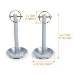 JMTAAT 5/8" Snow Plow Shoe Skids for ATV