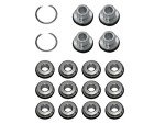 SuperATV Heavy Duty UHMW Bushing Kit for Polaris RZR