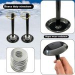 Snow Plow Skid Shoes for ATV/UTV Moose