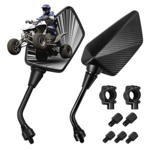 ATV Rear View Side Mirrors for Bikes & Scooters